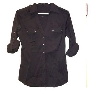 Express black blouse
